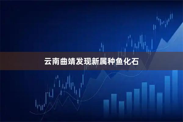 云南曲靖发现新属种鱼化石