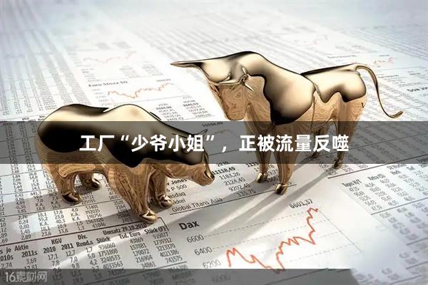工厂“少爷小姐”，正被流量反噬